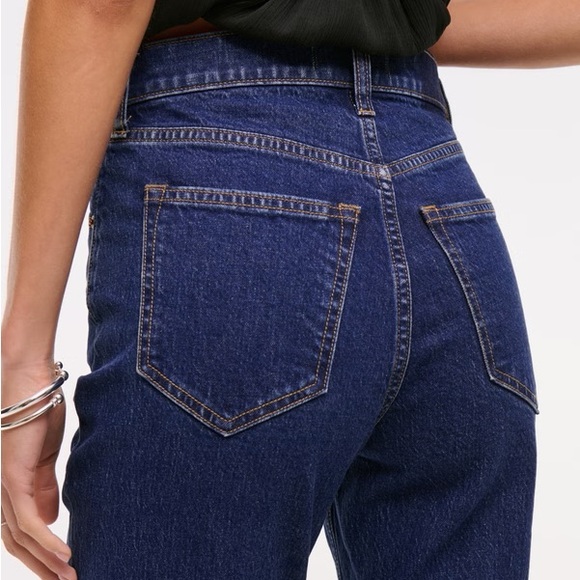 Abercrombie & Fitch Ultra High Rise Ankle Straight Jean, size 25 short - Picture 6 of 9